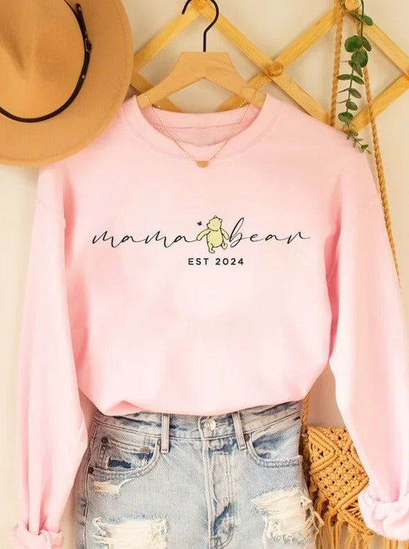 Comfortable Simple Casual Printed Sweatshirt