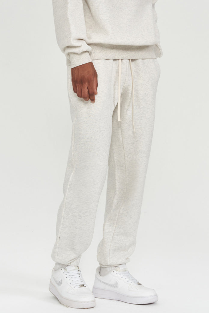 Justerbare Essential fleece joggers med snoretræk