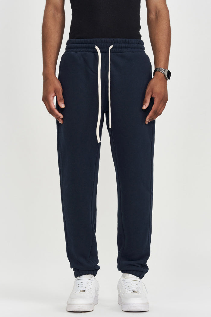 Justerbare Essential fleece joggers med snoretræk