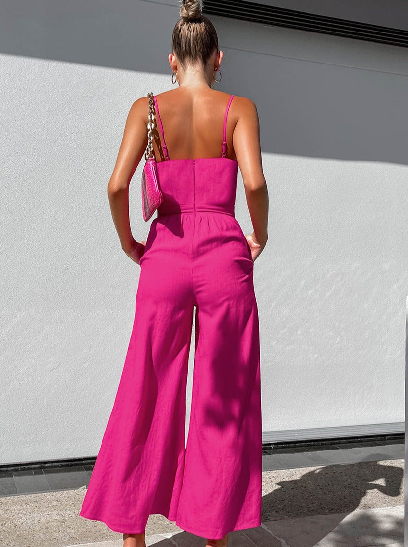 Sælges Farve Ribboned Jumpsuit 