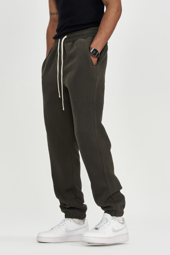 Adjustable Drawcord Premium Fleece Joggers